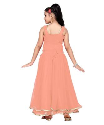 Pink Net Gown 3