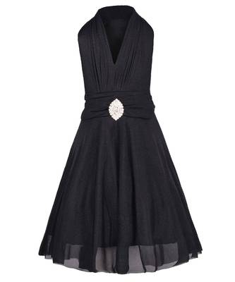 Black Net Frock 1