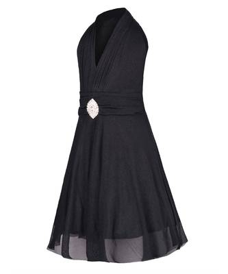 Black Net Frock 2