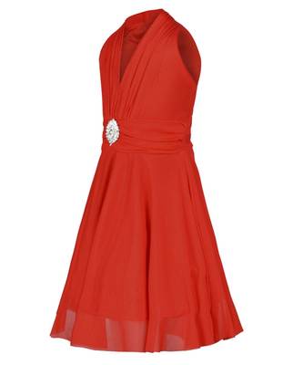 Red Net Frock 2