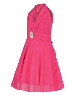 Pink Net Frock 2