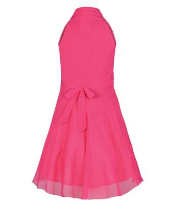 Pink Net Frock 3