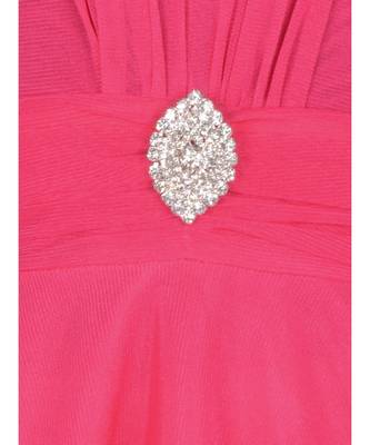 Pink Net Frock 4