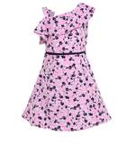 Pink Cotton Blend Frock