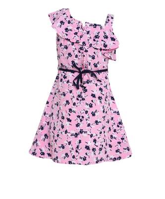 Pink Cotton Blend Frock 2