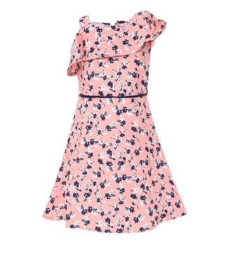 Pink Cotton Blend Frock 1