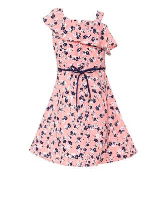 Pink Cotton Blend Frock 2