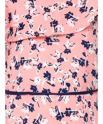 Pink Cotton Blend Frock 3