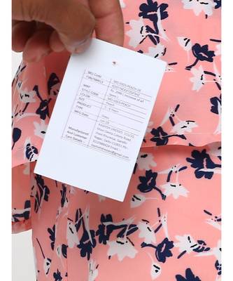 Pink Cotton Blend Frock 4