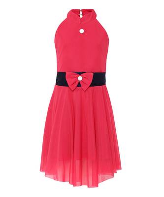 Pink Nylon Frock 1