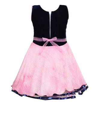 Blue  Nylon Frock 2