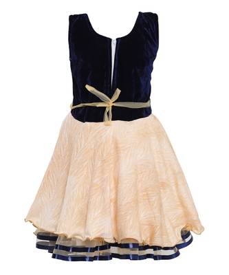 Blue  Nylon Frock 2