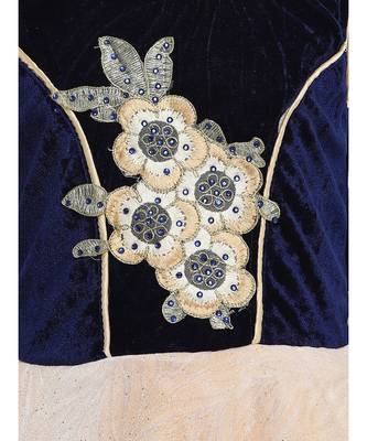Blue  Nylon Frock 3