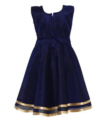 Blue Nylon Frock 2