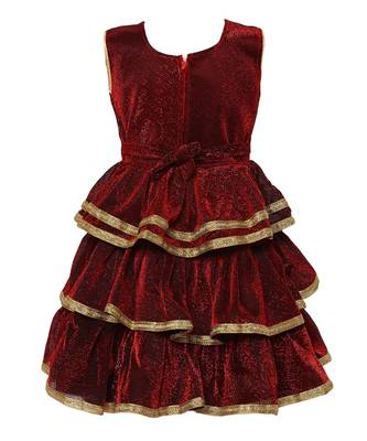 Red Nylon Frock 2