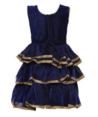 Blue Nylon Frock 2