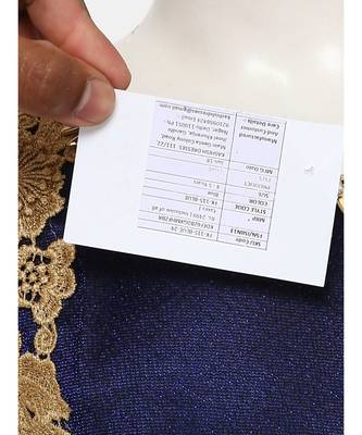 Blue Nylon Frock 4