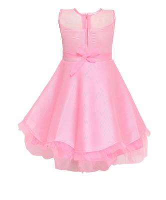 Pink Nylon Frock 2