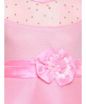 Pink Nylon Frock 3