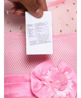 Pink Nylon Frock 4