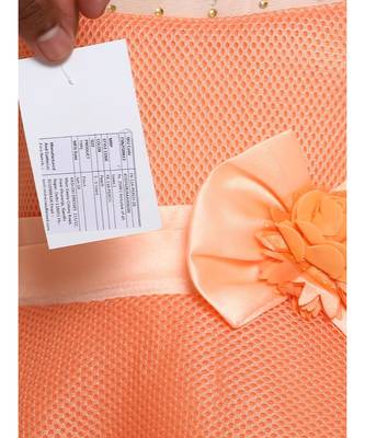 Orange Nylon Frock 4