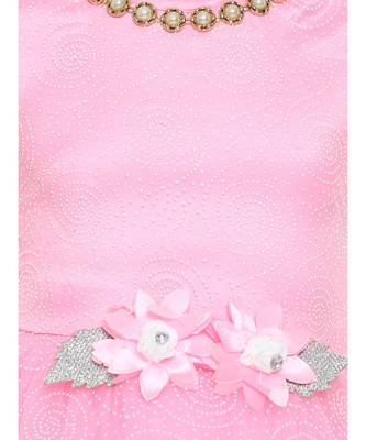 Pink Nylon Frock 3