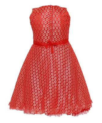 Red Nylon Frock 2