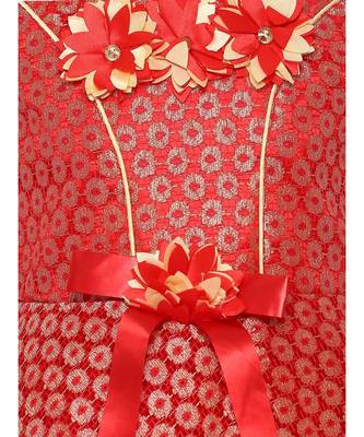 Red Nylon Frock 3