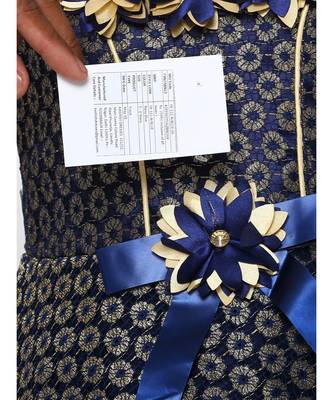 Blue Nylon Frock 4