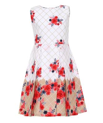 White Cotton Frock 1