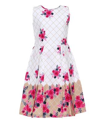White Cotton Frock 1