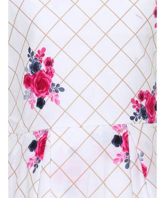 White Cotton Frock 3