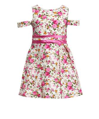 Pink Cotton Frock 1