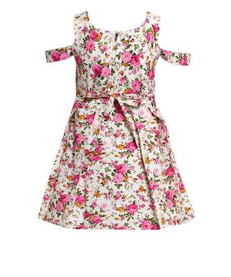 Pink Cotton Frock 2