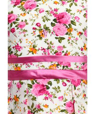 Pink Cotton Frock 3