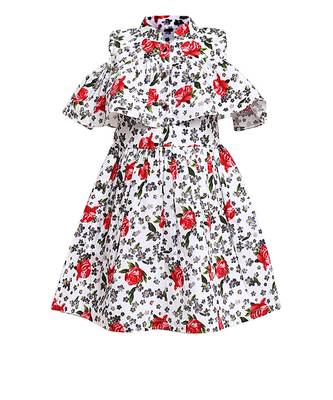 Red Cotton Frock 1
