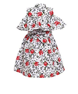 Red Cotton Frock 2