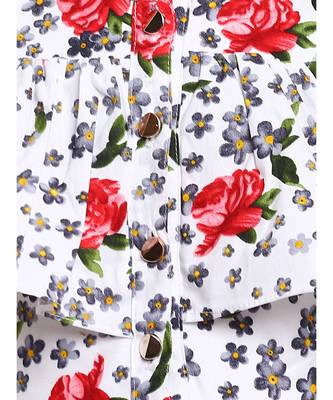 Red Cotton Frock 3