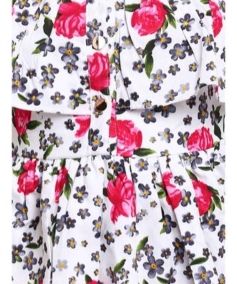 Pink Cotton Frock 3
