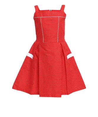 Red Cotton Frock 1