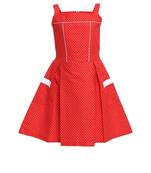 Red Cotton Frock