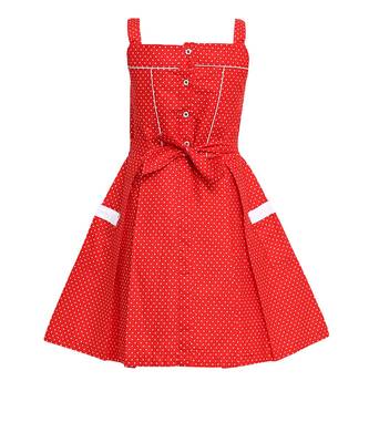 Red Cotton Frock 2