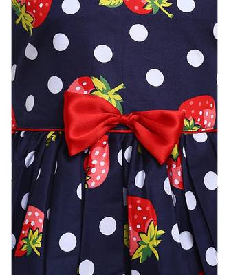 Blue Cotton Frock 3