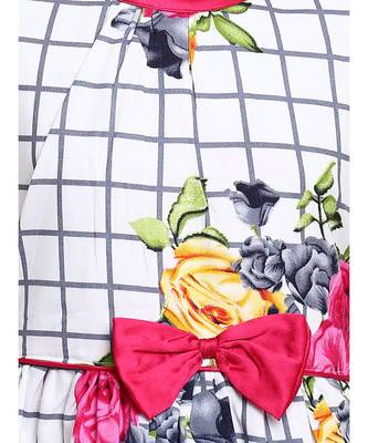 White Cotton Frock 3