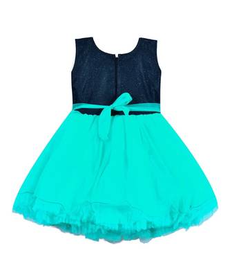 Blue Nylon Frock 2
