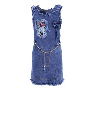 Blue Cotton Frock 1