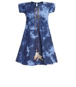 Blue Cotton Frock