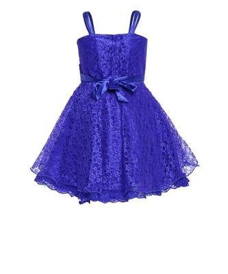 Blue Net Frock 2