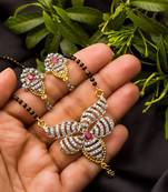Multicolor Diamond Mangalsutra