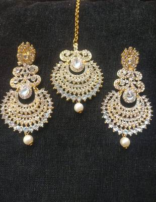 White earrings 1
